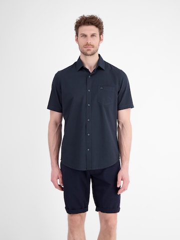 LERROS Regular fit Zakelijk overhemd in Blauw: voorkant