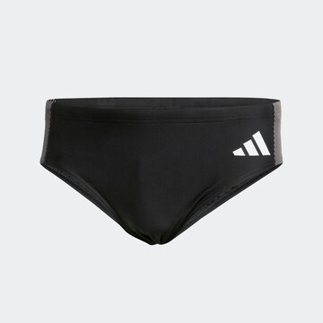 Maillot de bain de sport ADIDAS PERFORMANCE en noir : devant