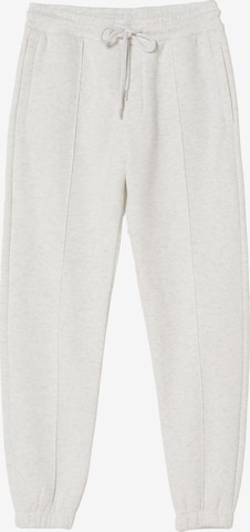 Tapered Pantaloni di Bershka in grigio: frontale