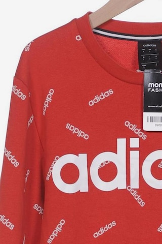 ADIDAS PERFORMANCE Sweatshirt & Zip-Up Hoodie in S in Red