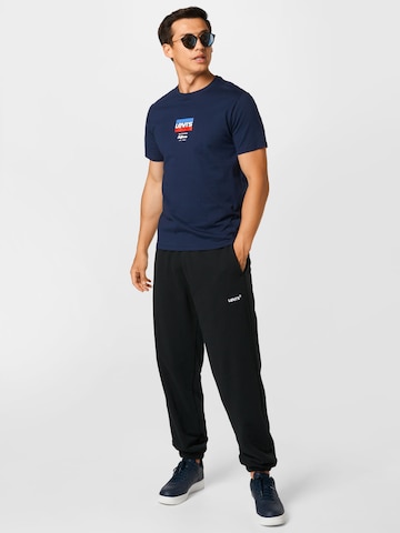 LEVI'S ® Ozke Hlače 'Levi's® Red Tab™ Sweatpants' | črna barva