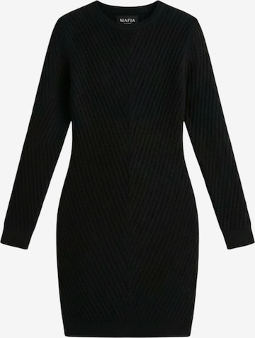 Robe Kleidermafia en noir : devant