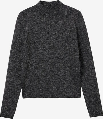 MANGO Sweater 'Shinyc' in Black: front