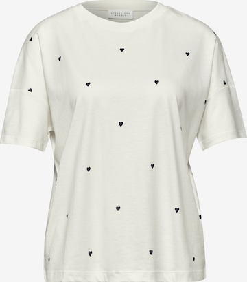 Street One Studio Shirt in White: front