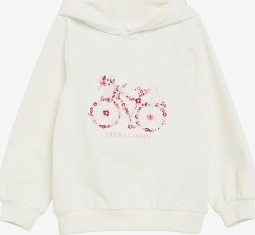 s.Oliver Sweatshirt in Beige: voorkant