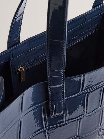 Ted Baker - Shopper 'Croccon' em azul