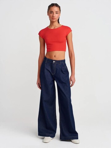 Dilvin Blouse in Rood