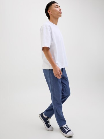 Effilé Pantalon chino 'JPSTAce JJSummer' JACK & JONES en bleu
