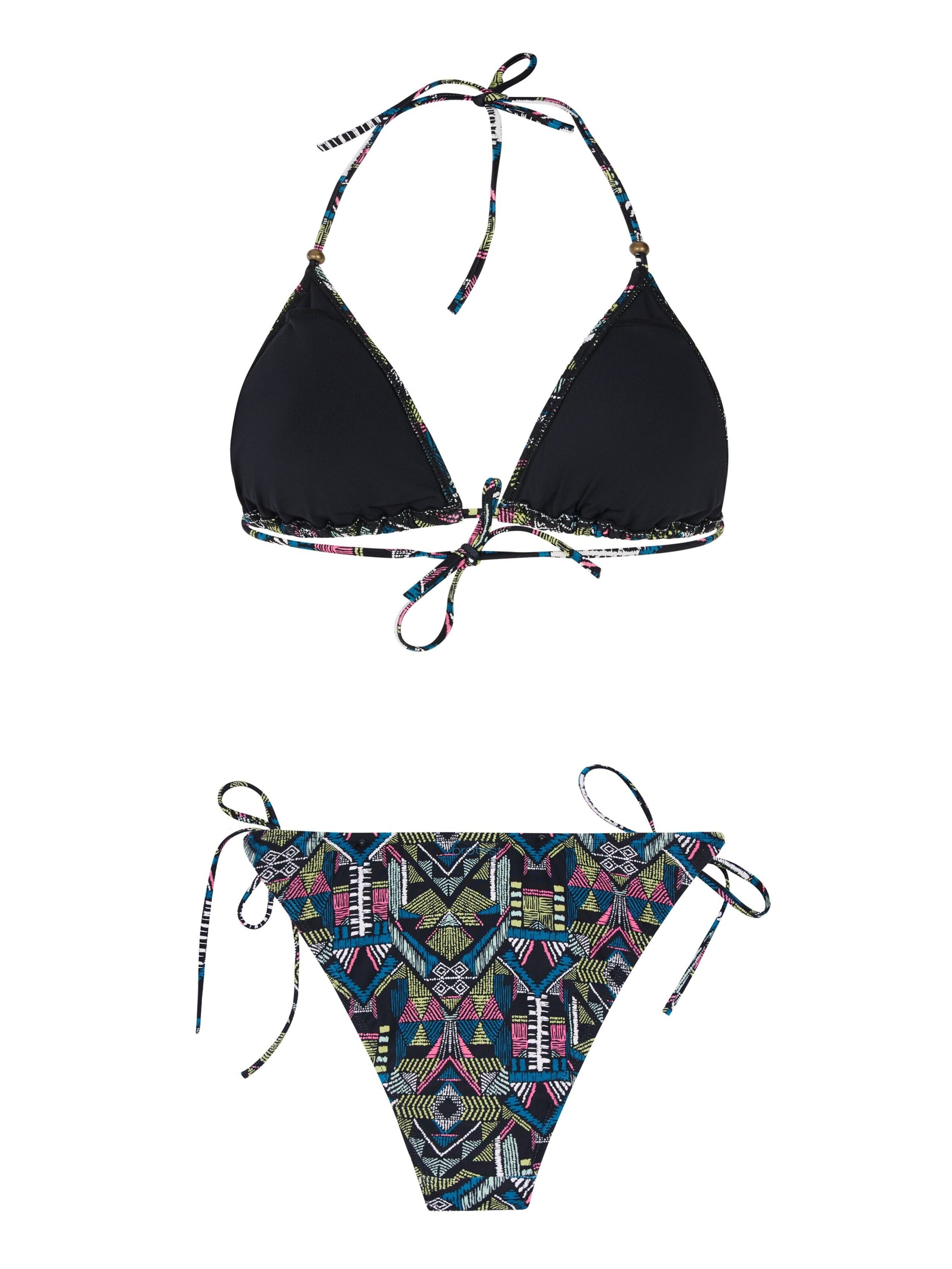 PROTEST Triangel Bikini 'PRTHave' in Zwart