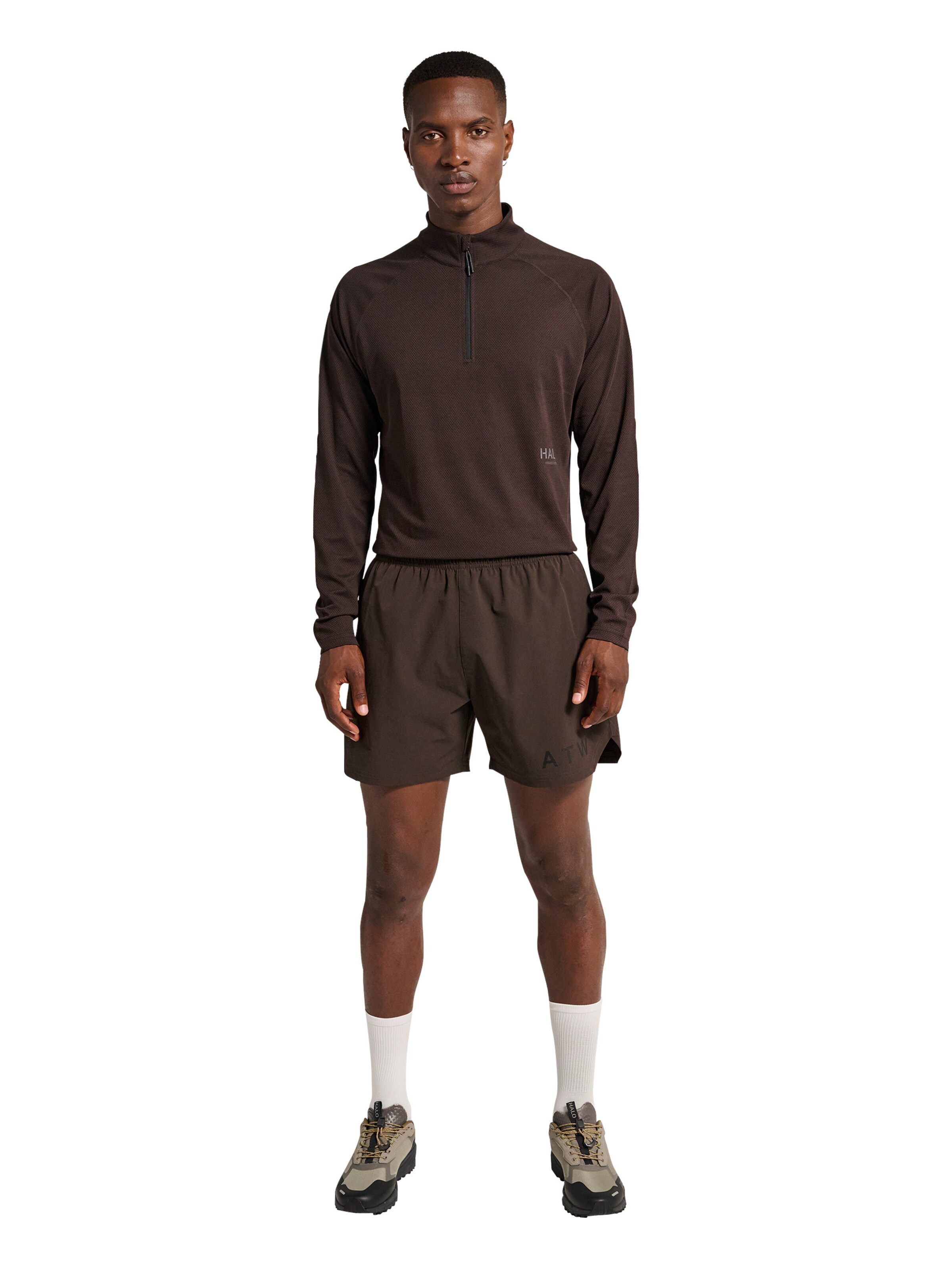 HALO Loose fit Pants in Brown