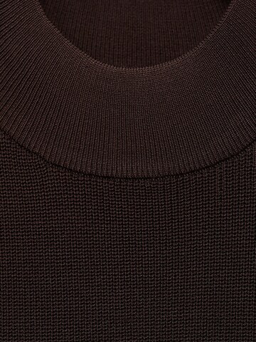 MANGO Knit dress 'SESETE' in Brown