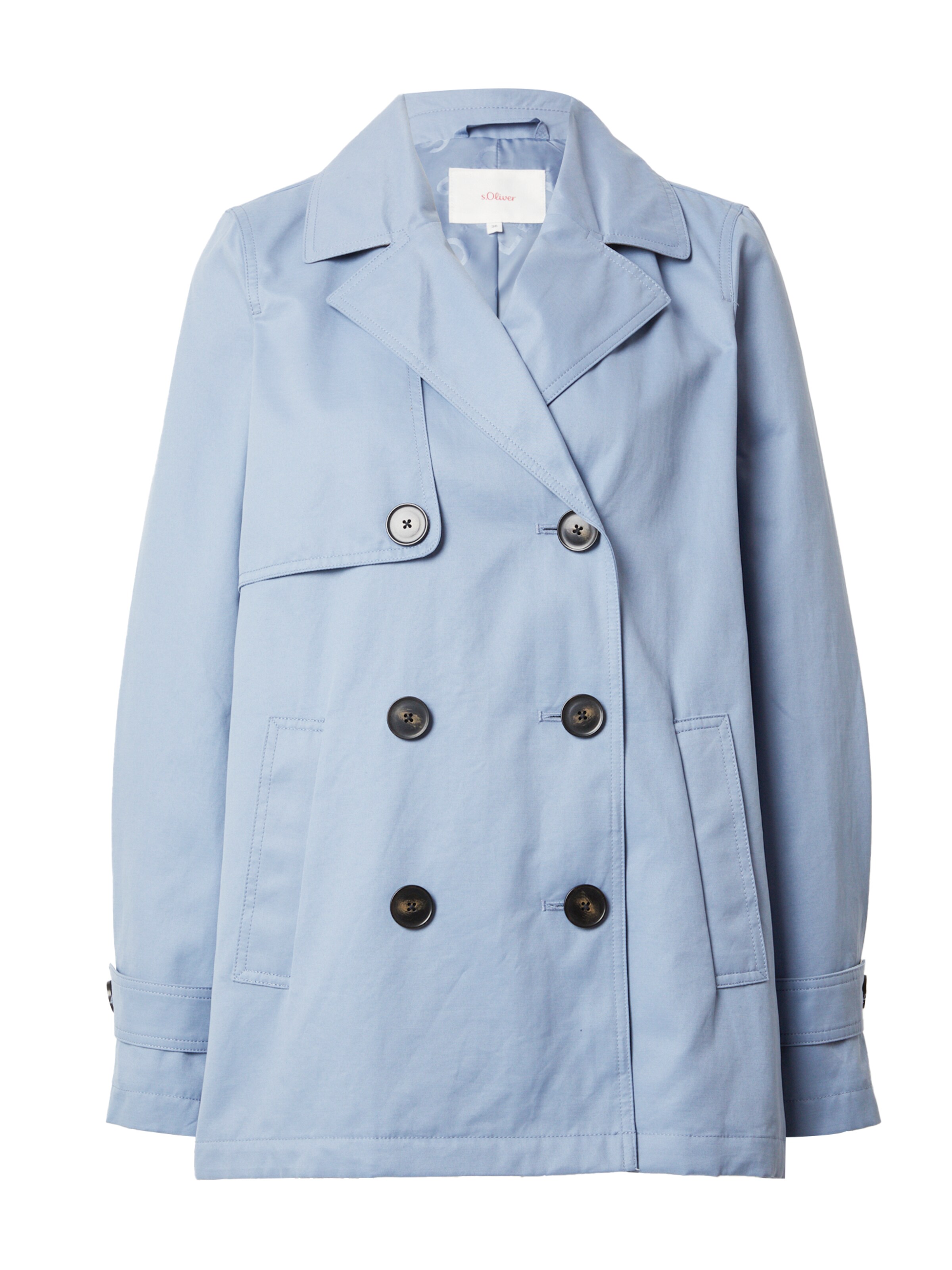 Manteau mi-saison s.Oliver en bleu : devant