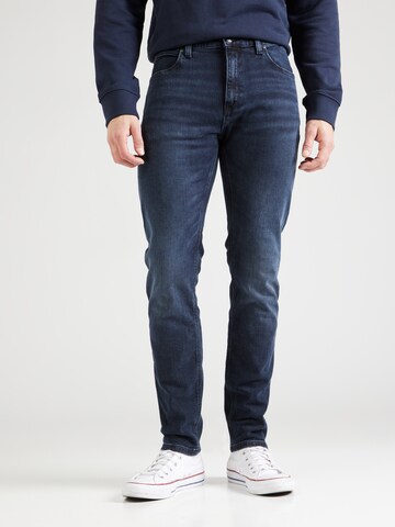 Coupe slim Jean '734' HUGO en bleu : devant