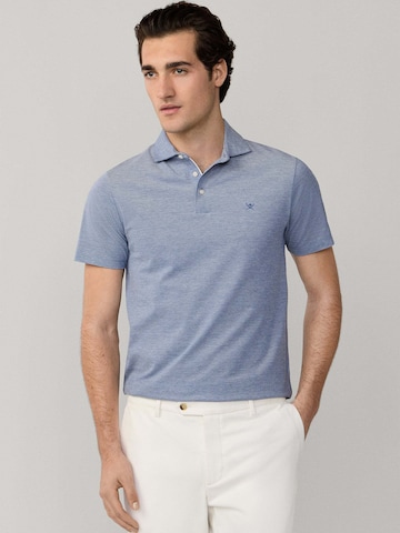 T-Shirt Hackett London en bleu : devant