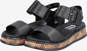 Rieker EVOLUTION Sandals in Black