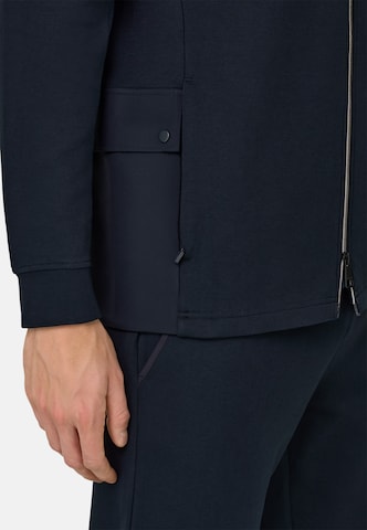 Boggi Milano Sweatvest 'B Tech' in Blauw