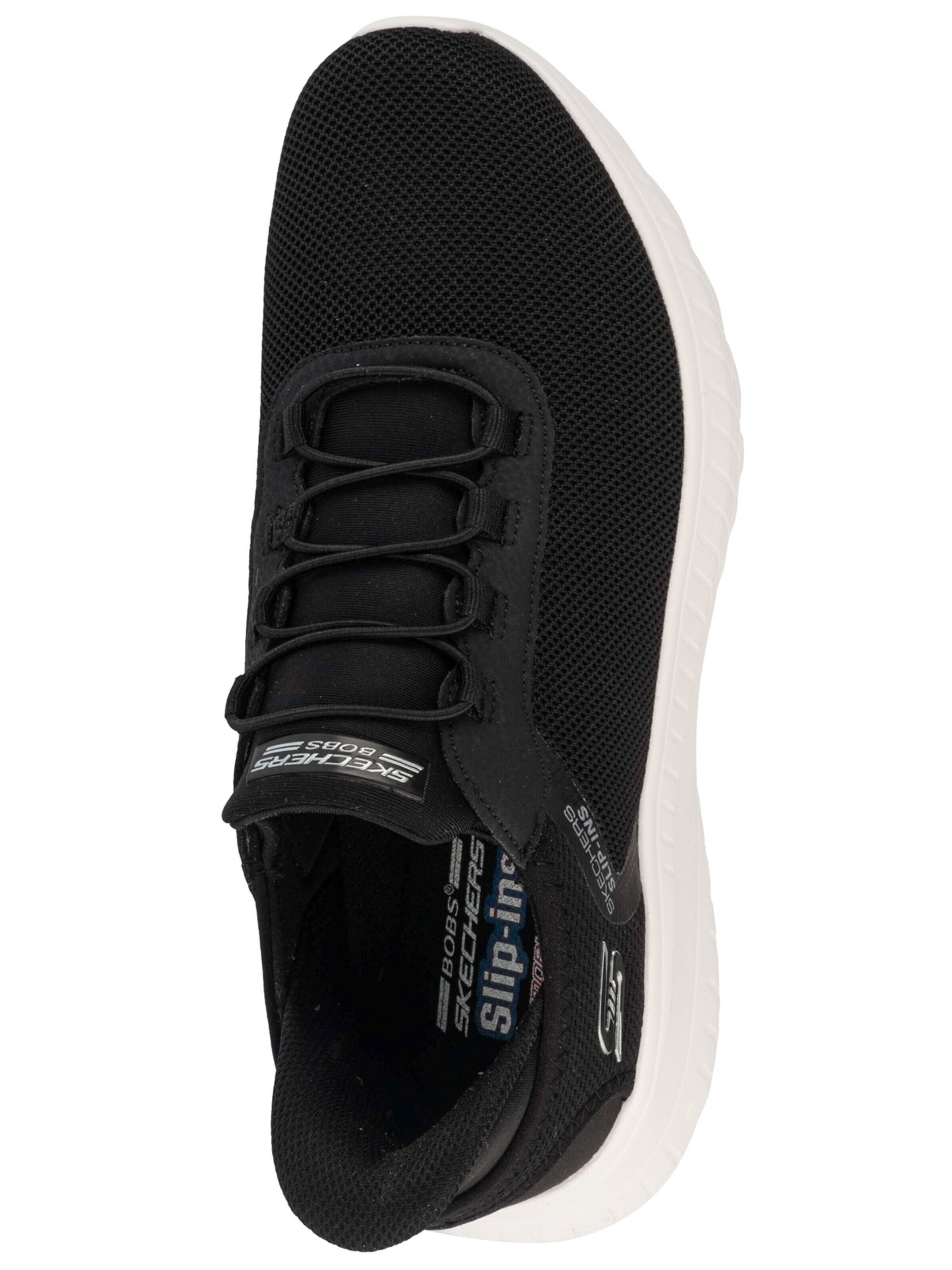 SKECHERS Slip-ons 'Skechers Slip-Ins: Bobs Squad Chaos - Tough Walk,slip-ins' in Zwart