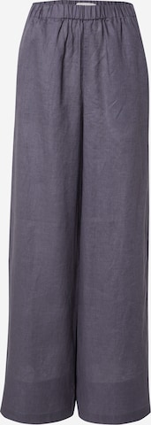 Wide leg Pantaloni 'MOSSI' di ECOALF in grigio: frontale