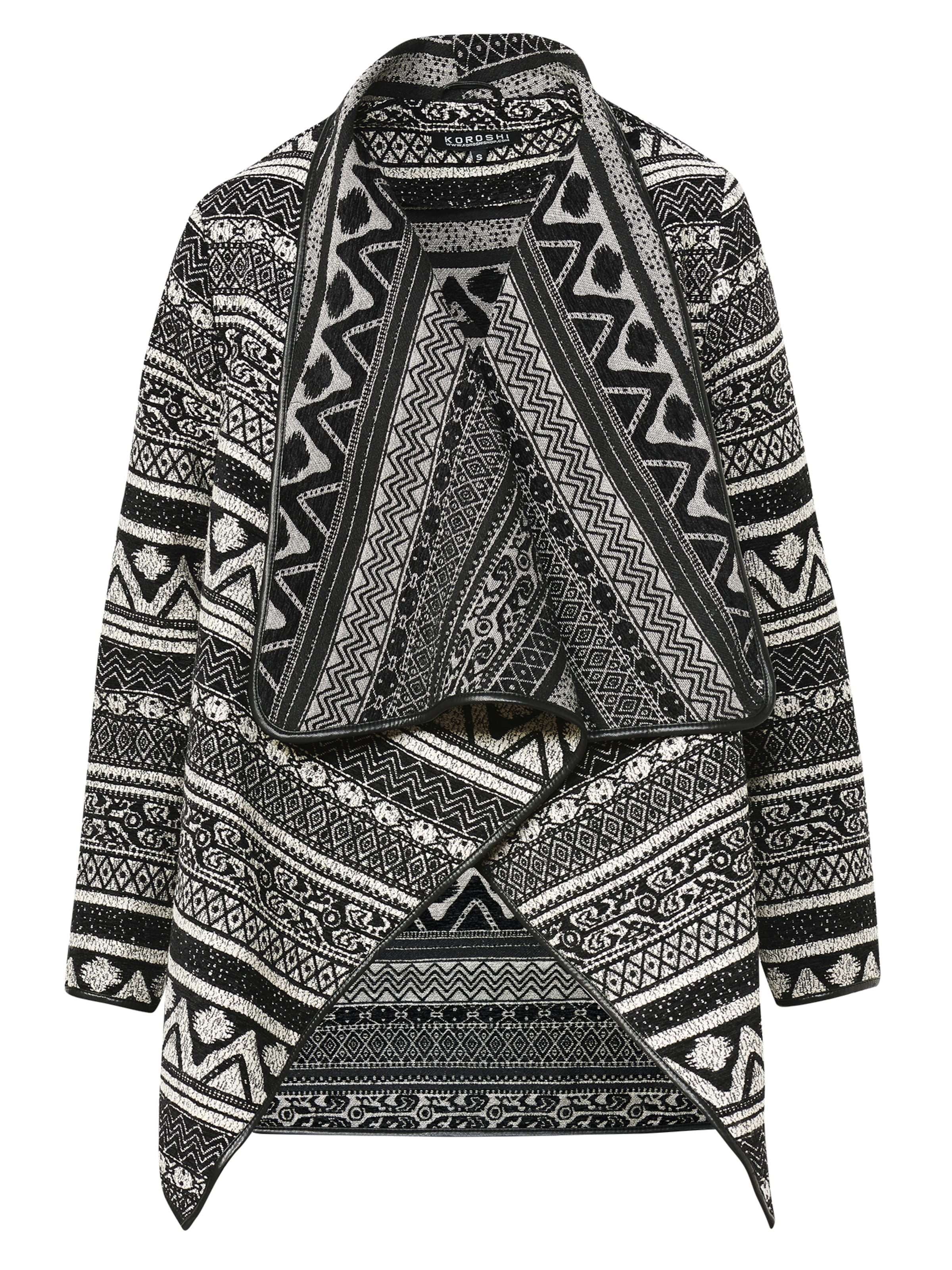 KOROSHI Átmeneti dzseki - fekete: elől