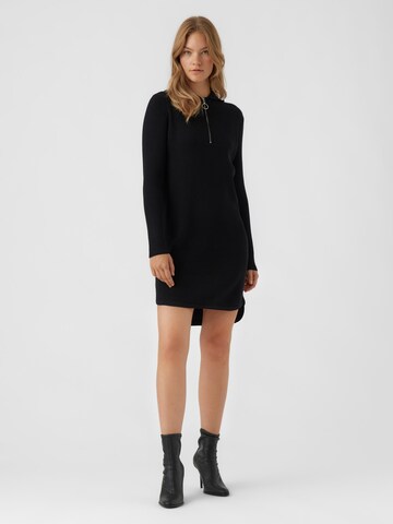 VERO MODA Knitted dress 'HERMOSA' in Black