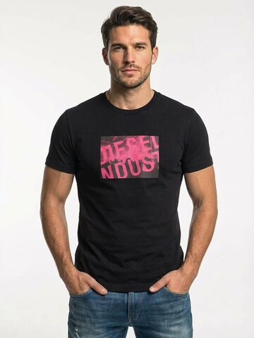 DIESEL Shirt 'T-DIEGOS-K16'‌ in Schwarz: Vorderseite
