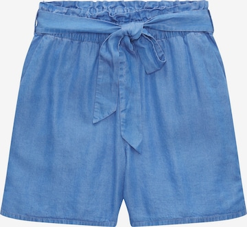 TOM TAILOR DENIM Loosefit Shorts in Blau: predná strana