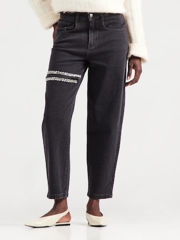 Karo Kauer Свободный крой Джинсы 'Diamond' в Черный: спереди