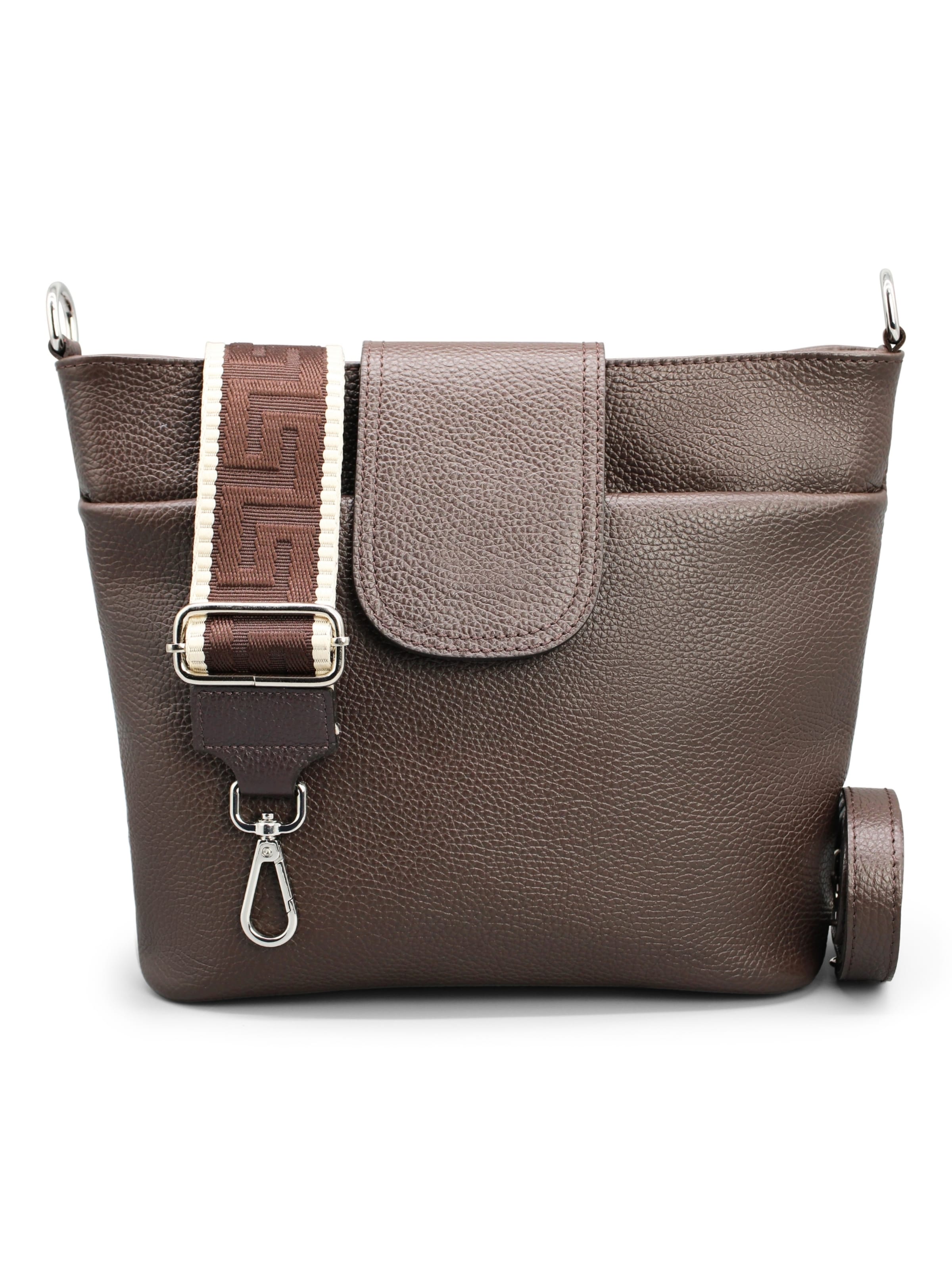 Adel Bags Shoulder Bag 'Sara' in Brown: front