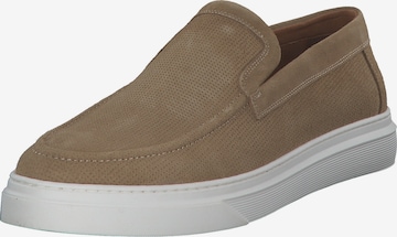 The Original Mocassins 'The Viggo' in Beige: voorkant