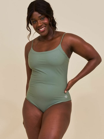 Maillot de bain ' Penida ' Copenhagen Cartel en vert : devant