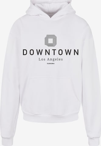F4NT4STIC Sweatshirt 'Downtown LA' in Wit: voorkant