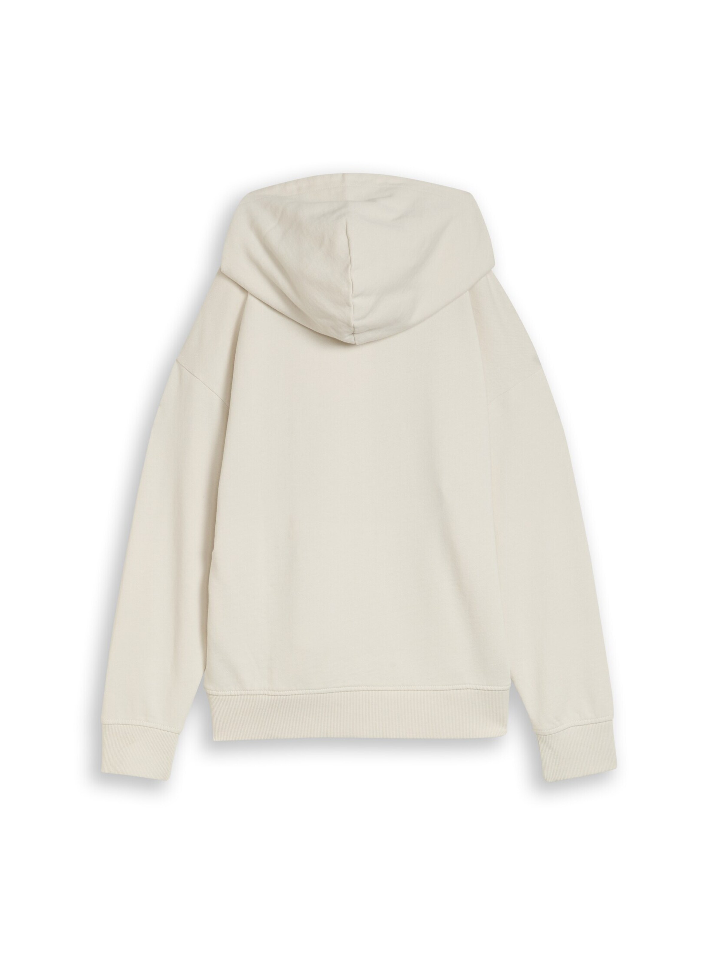 TOM TAILOR Sweatjacke in Weiß