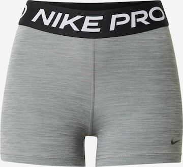 Skinny Pantalon de sport 'Pro' NIKE en gris : devant