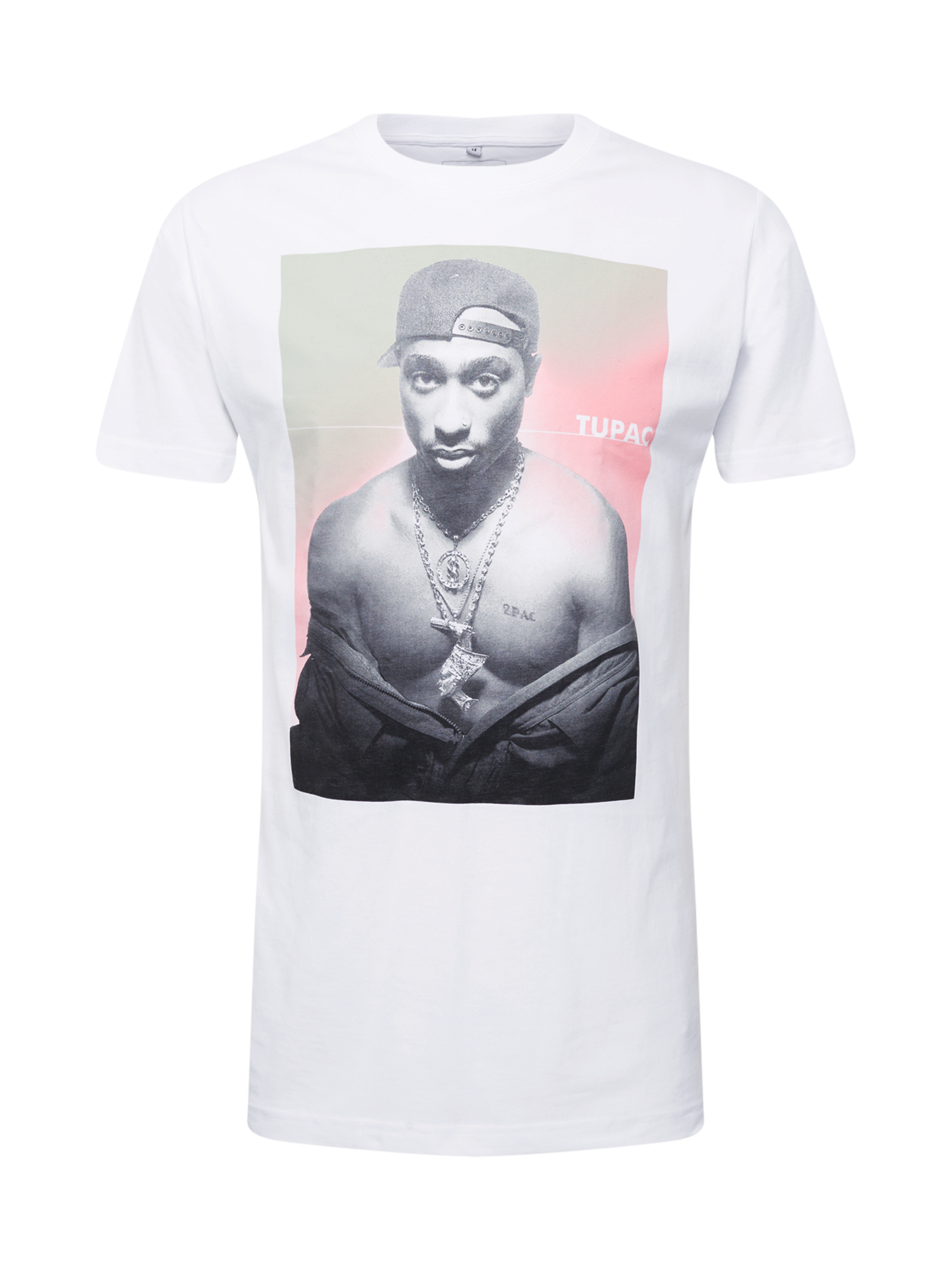 Odzież Koszulki Mister Tee Koszulka Tupac Afterglow w kolorze Białym 