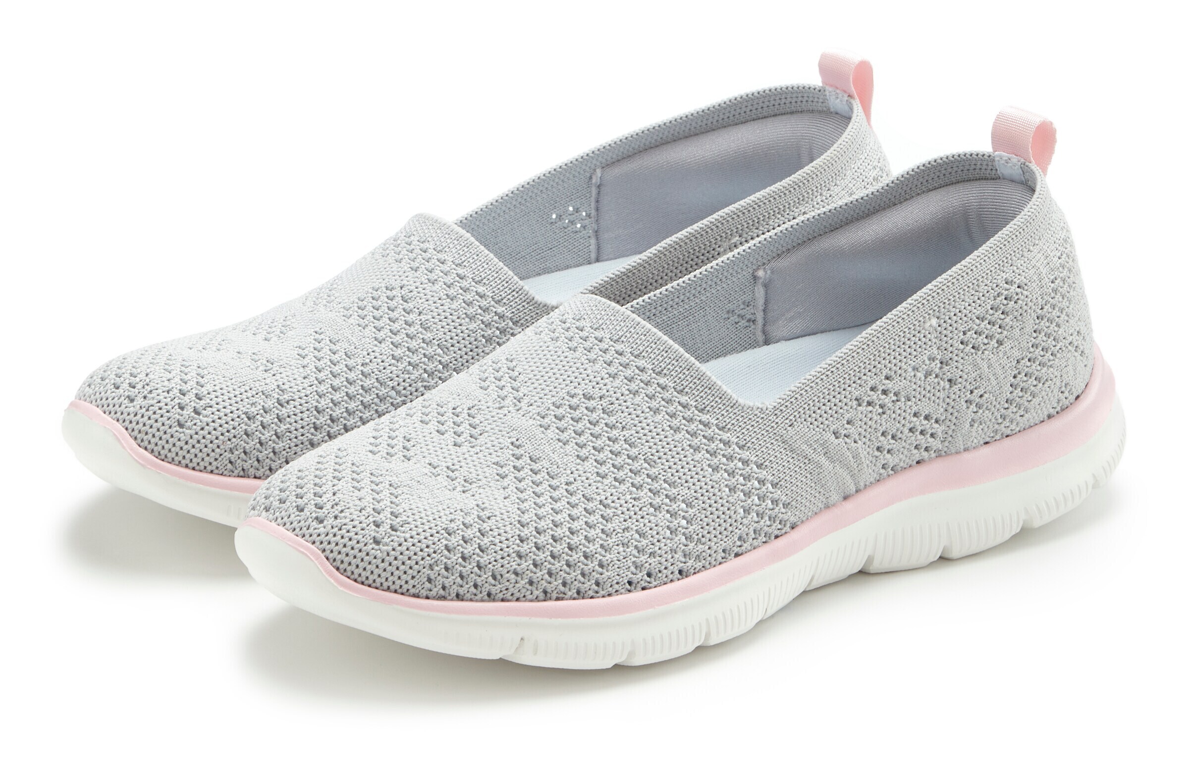 LASCANA Slip On in Grau