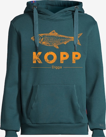 Sweat-shirt 'Heff' salzhaut en vert : devant