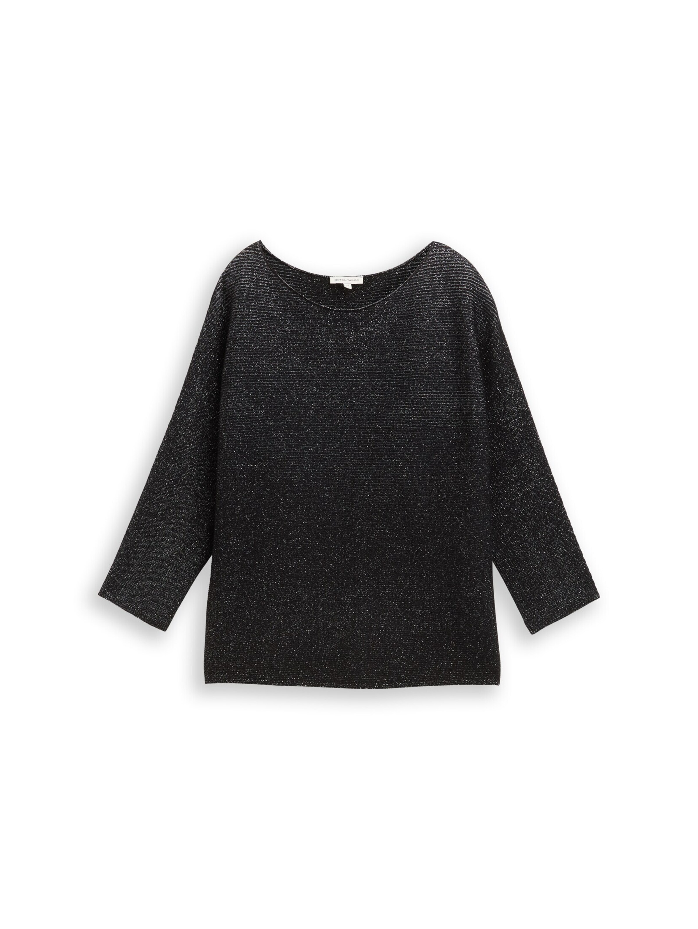 TOM TAILOR Pullover in Schwarz: Vorderseite