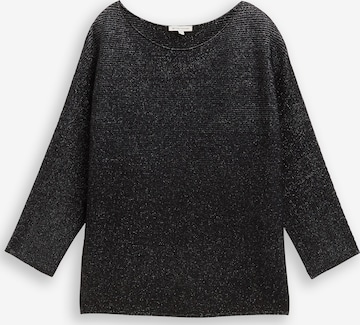 TOM TAILOR Pullover in Schwarz: Vorderseite