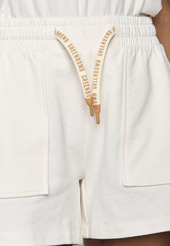 Regular Pantalon GREENBOMB en blanc