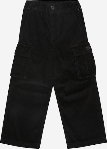 GAP Свободный крой Штаны в Черный: спереди
