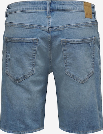 Regular Jean 'Avi' Only & Sons en bleu