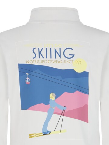 PROTEST Sportsweatshirt 'PRTDESRA JR'‌‌‌‌‌ in Weiß