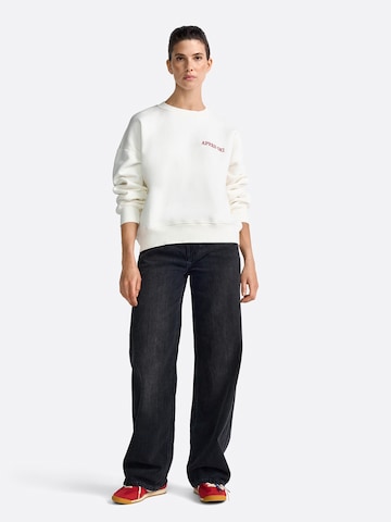 Sweat-shirt Rich & Royal en blanc