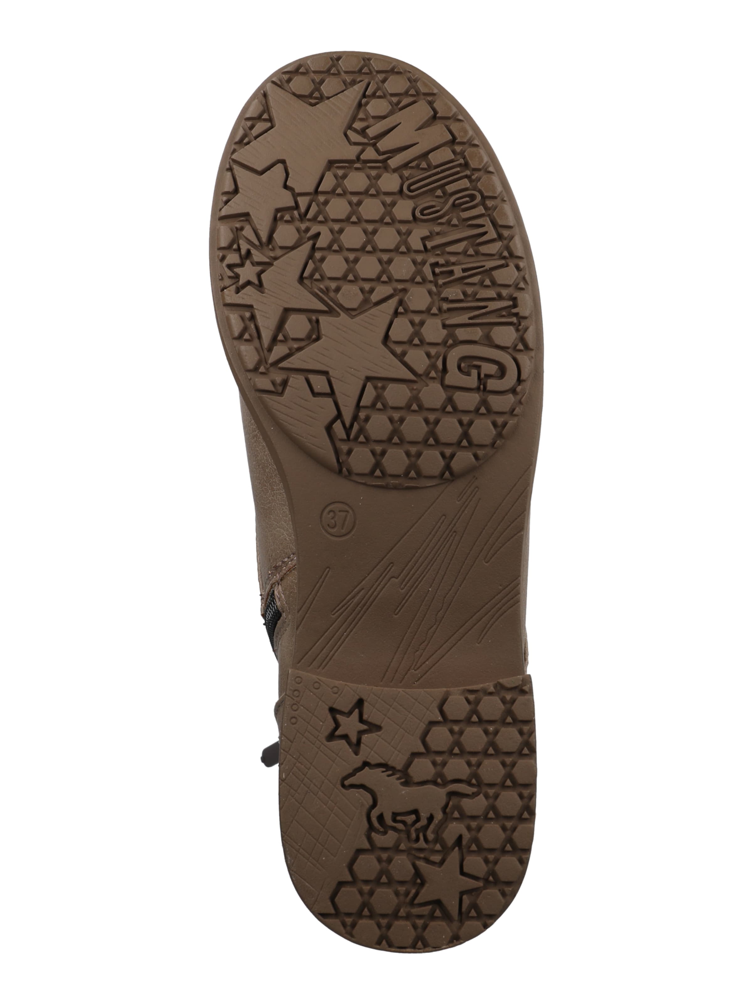 Bottines à lacets MUSTANG en marron