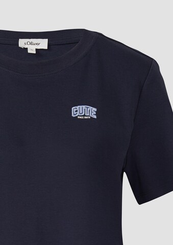 T-shirt s.Oliver en bleu