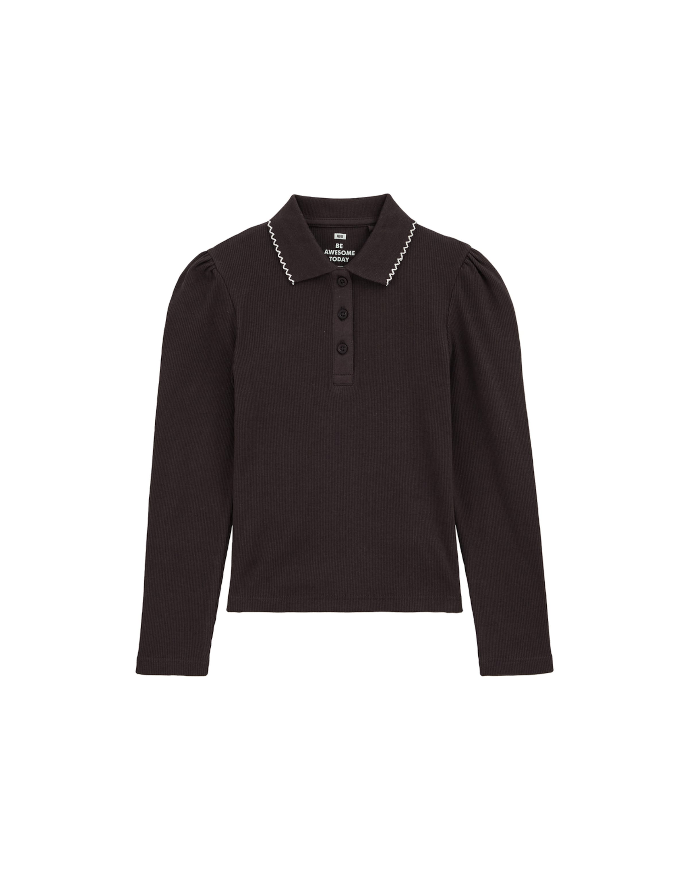 brūns WE Fashion T-Krekls: no priekšpuses