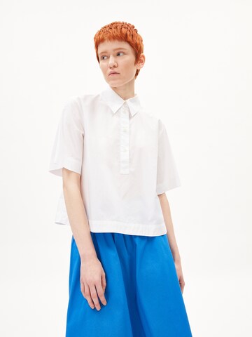 ARMEDANGELS Blouse 'NELINAA' in White: front