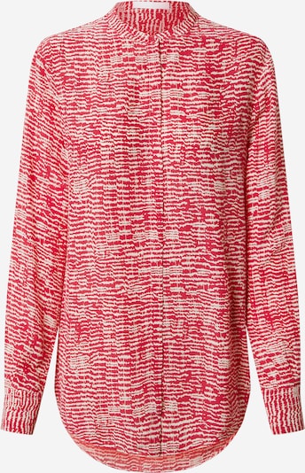 BOSS Casual Blus 'Befelize' i beige / röd, Produktvy