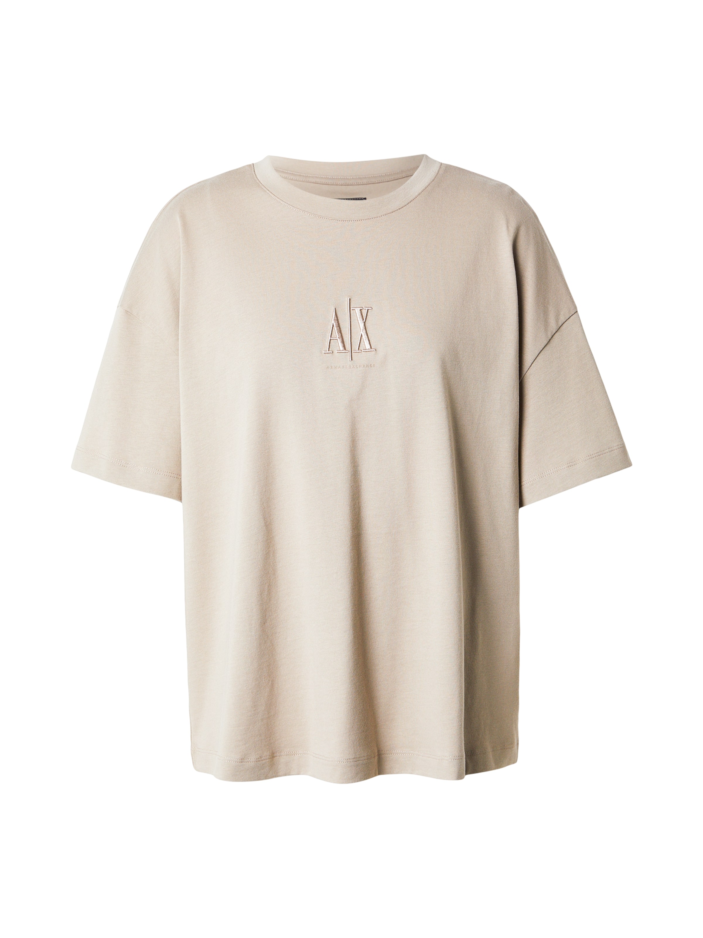 ARMANI EXCHANGE Póló - bézs: elől
