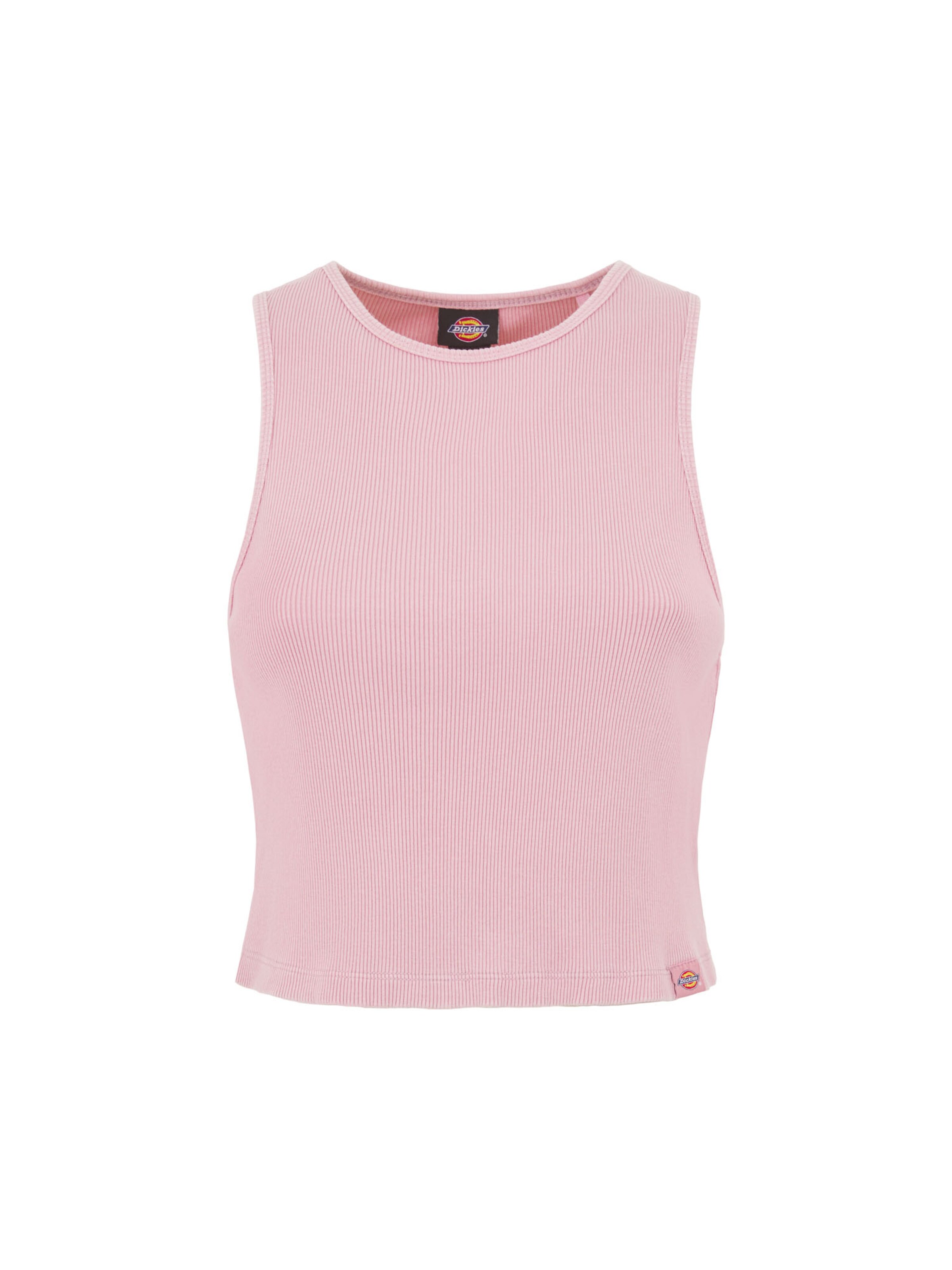 Top 'PLENTYWOOD' di DICKIES in rosa: frontale